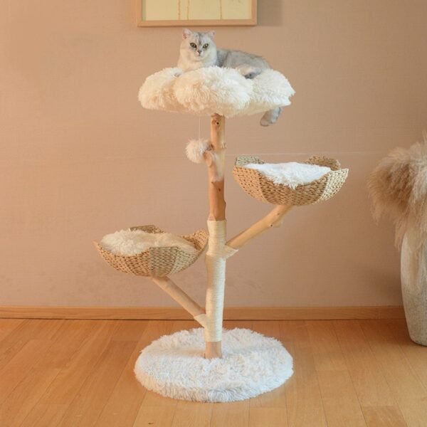 2 (2) Cloud Cat Tree