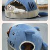 Shark Cave Pet Bed